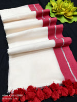 Load image into Gallery viewer, Pinkish Red Mul (Premium Mul Cotton)
