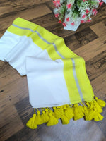 Load image into Gallery viewer, Yellow Mul (Premium Mul Cotton)