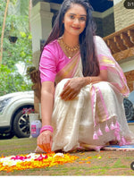 Load image into Gallery viewer, Pink Mul Cotton (Premium Soft Mul Cotton)