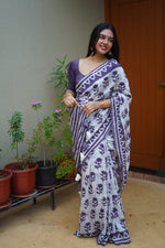 Load image into Gallery viewer, Samiha (Pure Chanderi Cotton)