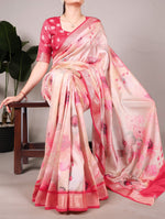 Load image into Gallery viewer, Floral Printed (Premium Tussar Silk)
