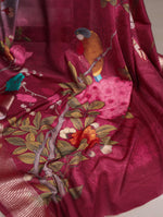 Load image into Gallery viewer, Floral Printed (Premium Tussar Silk)