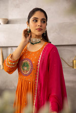 Load image into Gallery viewer, Zana ~ Anarkali Suit Set