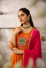 Load image into Gallery viewer, Zana ~ Anarkali Suit Set