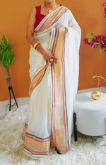 Load image into Gallery viewer, Jalmika - ജല്മിക (Premium 120 Count Kerala Onam Mul Cotton)