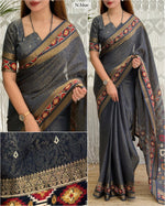 Load image into Gallery viewer, Ajrakh Patola Jacquard (Premium Jacquard Silk)