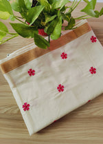 Load image into Gallery viewer, Thetti Poo - തെറ്റി പൂ (Premium 120 Count Kerala Onam Mul Cotton)