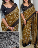 Load image into Gallery viewer, Banglori (Premium Georgette Saree)