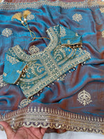 Load image into Gallery viewer, Fendi Chiffon (Premium Chiffon Party Wear)