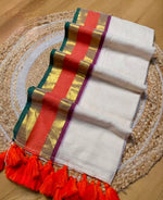 Load image into Gallery viewer, Orange Green(Premium 120 Count Soft Mul Cotton)