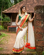Load image into Gallery viewer, Orange Green(Premium 120 Count Soft Mul Cotton)