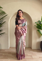 Load image into Gallery viewer, Morvi (Premium Banarasi Silk)