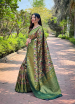 Load image into Gallery viewer, Anushka (Premium Kanchipuram Silk)