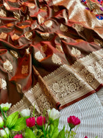 Load image into Gallery viewer, Meena Paithani silk (Premium Quality Paithani Silk)