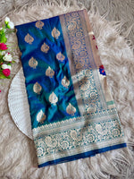 Load image into Gallery viewer, Meena Paithani silk (Premium Quality Paithani Silk)