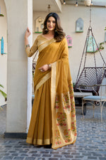 Load image into Gallery viewer, Elegant Paithani (Premium Quality Cotton Silk)