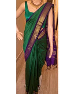 Load image into Gallery viewer, Lekha - ಲೇಖಾ (Premium Checked Handloom Gadwal Silk Cotton)