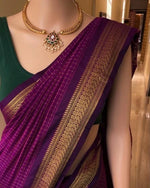 Load image into Gallery viewer, Yashika Checked - यशिका (Premium Checked Handloom Gadwal Silk Cotton)
