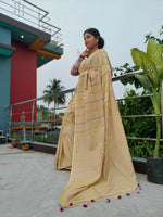 Load image into Gallery viewer, Beige Kantha