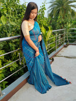 Load image into Gallery viewer, Dark Blue Kantha