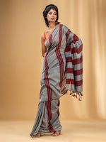 Load image into Gallery viewer, Grey and Red Stripes