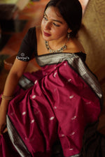 Load image into Gallery viewer, Ishq - इश्क (Premium Handloom Gadwal Silk Cotton)