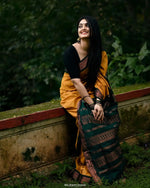 Load image into Gallery viewer, Surya - सूर्य (Premium Handloom Gadwal Silk Cotton)