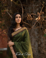 Load image into Gallery viewer, Rukmini - रुक्मिणी (Premium Handloom Gadwal Silk Cotton)