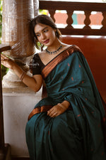 Load image into Gallery viewer, Sitara - सितारा (Premium Handloom Gadwal Silk Cotton)
