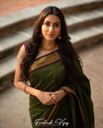 Load image into Gallery viewer, Rukmini - रुक्मिणी (Premium Handloom Gadwal Silk Cotton)