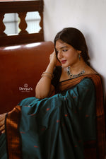 Load image into Gallery viewer, Sitara - सितारा (Premium Handloom Gadwal Silk Cotton)