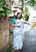 Load image into Gallery viewer, Blue Shibori