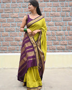 Load image into Gallery viewer, Vishalini -  विशालिनी (Premium Handloom Gadwal Silk Cotton)