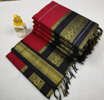 Load image into Gallery viewer, Samyuktha - संयुक्ता (Premium Handloom Gadwal Silk Cotton)