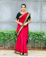 Load image into Gallery viewer, Samyuktha - संयुक्ता (Premium Handloom Gadwal Silk Cotton)