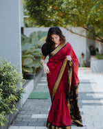 Load image into Gallery viewer, Chingaari - చింగారి (Premium Handloom Gadwal Silk Cotton)