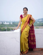 Load image into Gallery viewer, Sastika - सस्तिका (Premium Handloom Gadwal Silk Cotton)