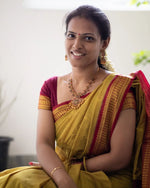 Load image into Gallery viewer, Sastika - सस्तिका (Premium Handloom Gadwal Silk Cotton)