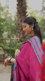 Load image into Gallery viewer, Nakshatra - ನಕ್ಷತ್ರ (Premium Narayanpet Handloom Pure Cotton)