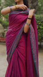 Load image into Gallery viewer, Nakshatra - ನಕ್ಷತ್ರ (Premium Narayanpet Handloom Pure Cotton)