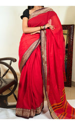 Load image into Gallery viewer, Red Apple (Narayanpet Handloom Cotton)