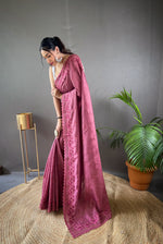 Load image into Gallery viewer, Dark Pink Silk (Premium Quality Silk)