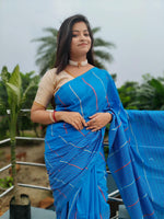 Load image into Gallery viewer, Sky Blue Kantha