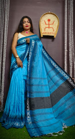 Load image into Gallery viewer, Midnight Blue (Premium Handloom Pure Cotton)