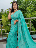 Load image into Gallery viewer, Teal Kantha