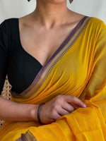 Load image into Gallery viewer, Yellow Mango (Narayanpet Handloom Cotton)