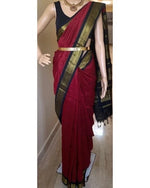 Load image into Gallery viewer, Kumgumam - குங்குமம்(Premium Handloom Checked Gadwal Silk Cotton)