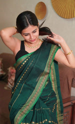 Load image into Gallery viewer, Vezhaambal - വേഴാമ്പൽ (Premium Narayanpet Handloom Pure Cotton)
