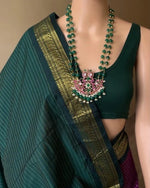 Load image into Gallery viewer, Subham - शुभम (Premium Checked Handloom Gadwal Silk Cotton)