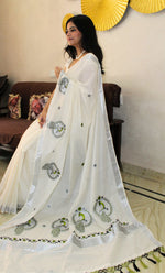 Load image into Gallery viewer, Mohanam - മോഹനം (Traditional Kerala Cotton Saree)
